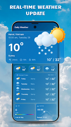 Weather Tracker: Daily Weather Screenshot 0