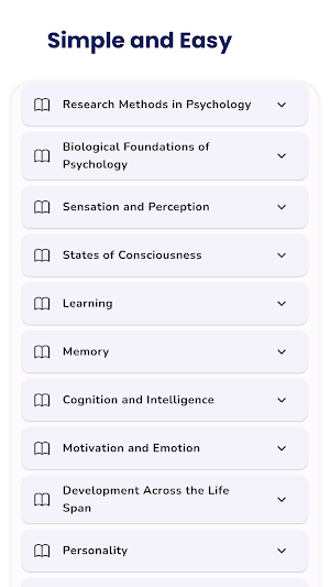 General Psychology Screenshot 0
