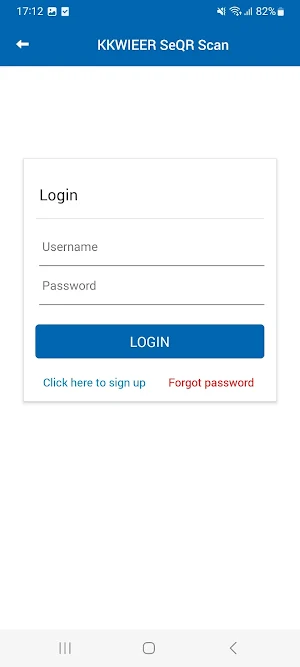 KKWIEER SeQR Scan Screenshot 1