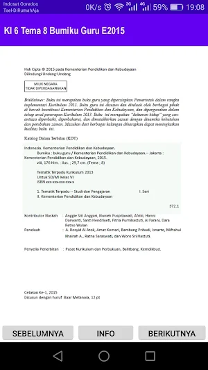 Kl 6 Tema 8 Bumiku Guru E2015 Screenshot 1
