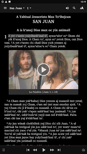 Eastern Kanjobal Bible Screenshot 2
