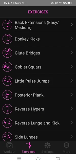 Woman Exercise Screenshot 0