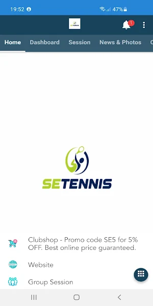 SE Tennis Screenshot 0