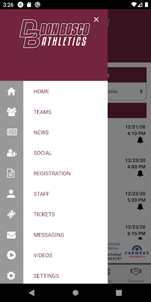 Don Bosco Prep Athletics Screenshot 3