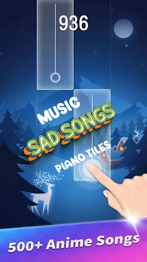 Sad Songs Piano Tiles Screenshot 2