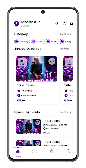 Funatick: flutter app ui kit Screenshot 1