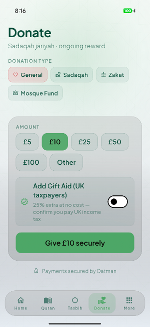 ShahPoran Mosque Newport Screenshot 3