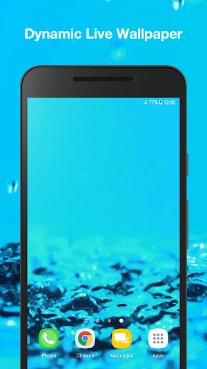 Water Drops Live Wallpaper Screenshot 0