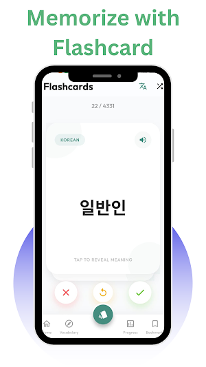Hangul Basics: Korean Vocab Screenshot 2