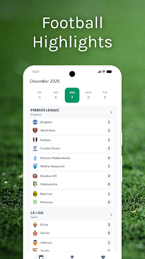 Soccer Goals & Highlight Clips Screenshot 0