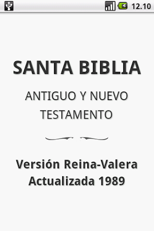 Santa Biblia RVA (Holy Bible) Screenshot 0
