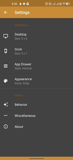 Smart & Warm Launcher Screenshot 3