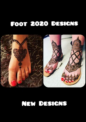 Foot New Mehndi Designs 2020 Screenshot 0