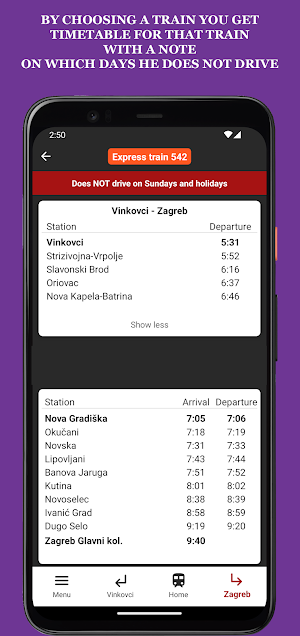 Timetable Nova Gradiška 2023 Screenshot 3