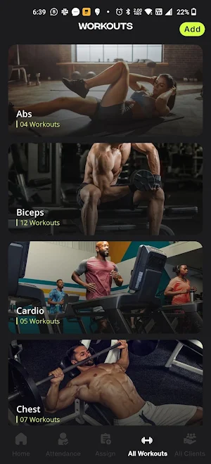 stamm.fit Screenshot 2