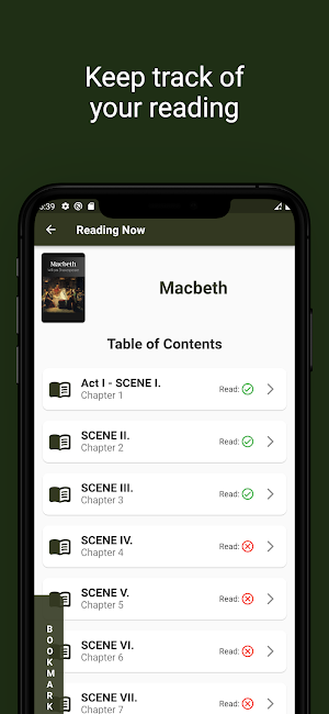 Macbeth - Book - Shakespeare Screenshot 2