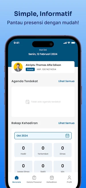 ePresensi Semeru Polda Jatim Screenshot 1