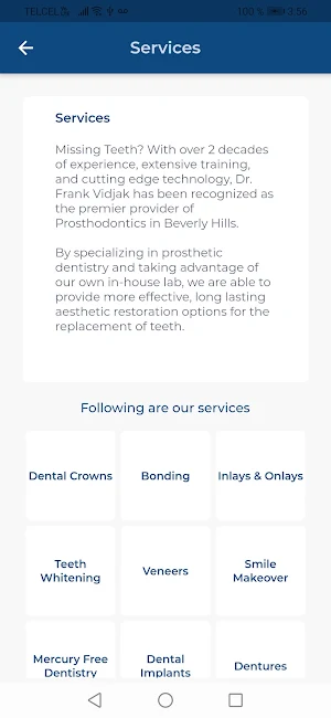 BHAdvancedSpecialtiesDentistry Screenshot 2