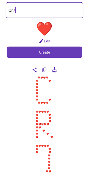Emoji Bomber - Text repeater Screenshot 2