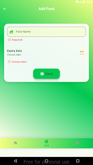 Food Expiry Tracker Screenshot 2