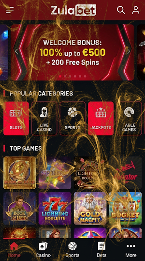Zulabet Screenshot 2