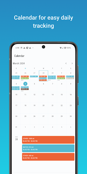 H2O Flow – Water Reminder Screenshot 2