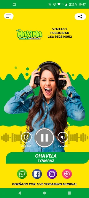 Radio Maxima  Peru Screenshot 1