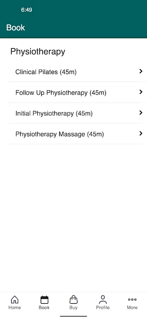 Grow Physio and Pilates Screenshot 1