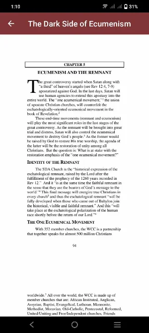 The Dark Side of Ecumenism Screenshot 1