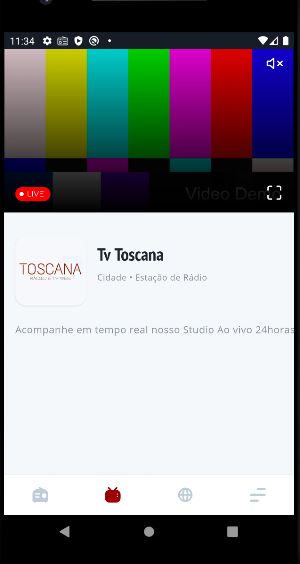 Toscana Rádio Web Screenshot 1