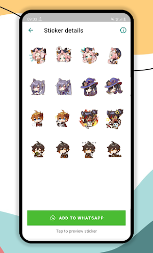 My Genshin Stickers Screenshot 1
