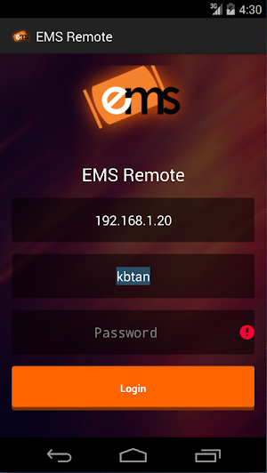EMS Remote Screenshot 0