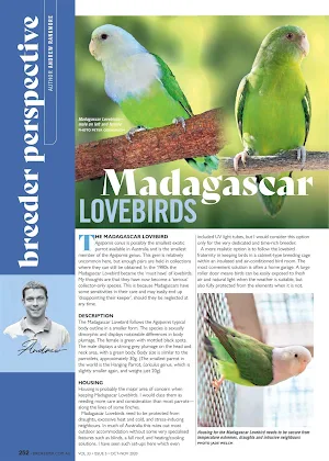 Australian Birdkeeper Magazine Screenshot 3
