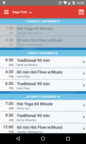 Hot Yoga 4 You Rego Park Screenshot 2