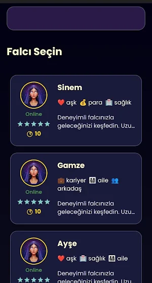 Fal Kapısı - Geleceğini Keşfet Screenshot 2