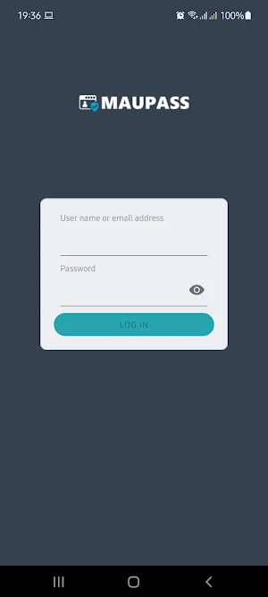 MauPass Screenshot 1
