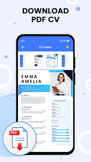 CV Maker & PDF Resume Builder Screenshot 2