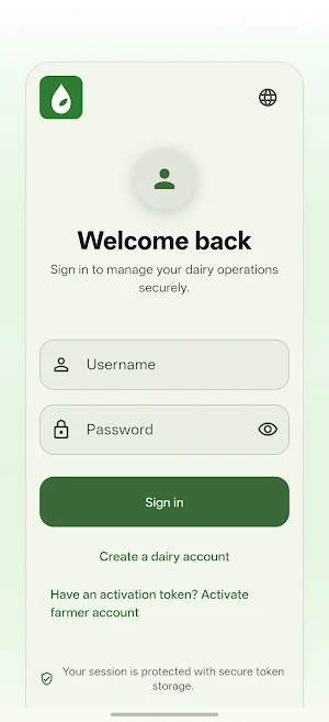 DairyFlow - Dairy Milk Record Screenshot 0