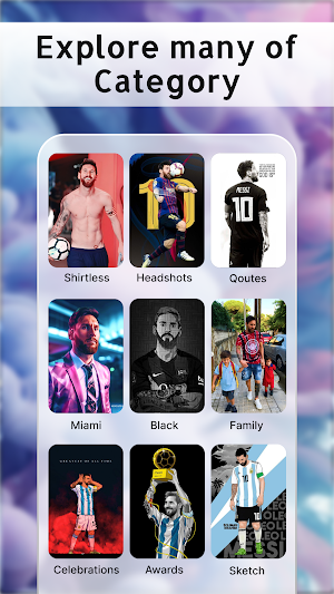 AI Lionel Messi Wallpapers Screenshot 2