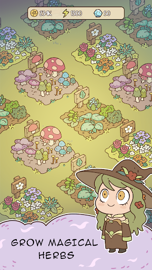 Potions & Spells: Idle Witches Screenshot 2