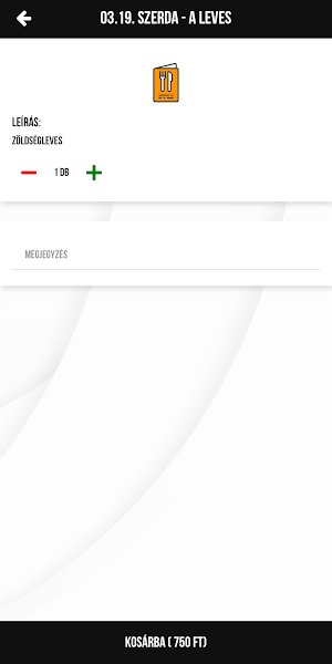 Etalon Étterem Napi Menü Screenshot 2
