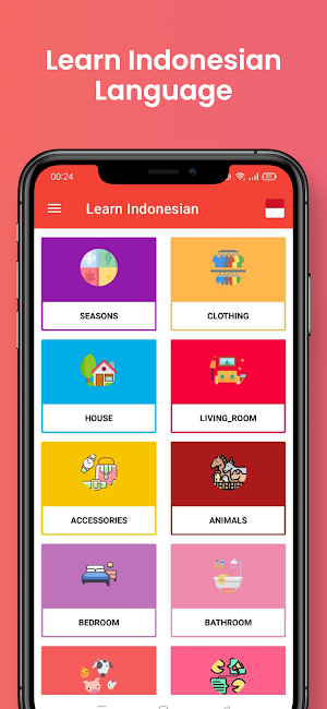 Learn Indonesian - Beginners Screenshot 0