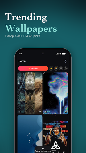 Abstract HD Wallpapers Screenshot 0