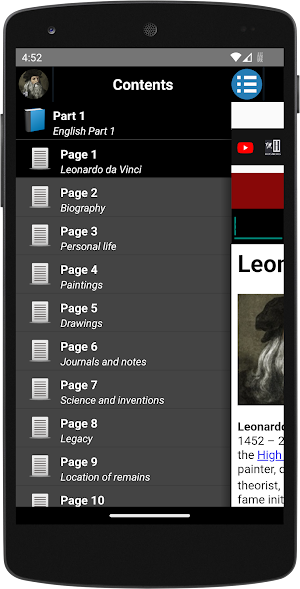 Leonardo da Vinci - Biography Screenshot 0