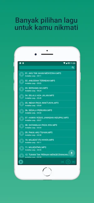 Putri Siagian Lagu Rohani MP3 Screenshot 1