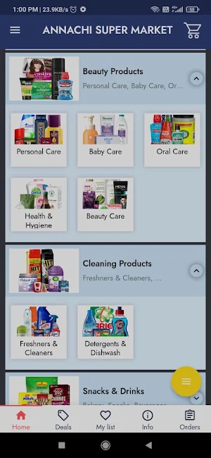 Annachi Supermarket Screenshot 1