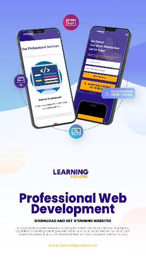 Learning Explore-Web Designer Screenshot 1