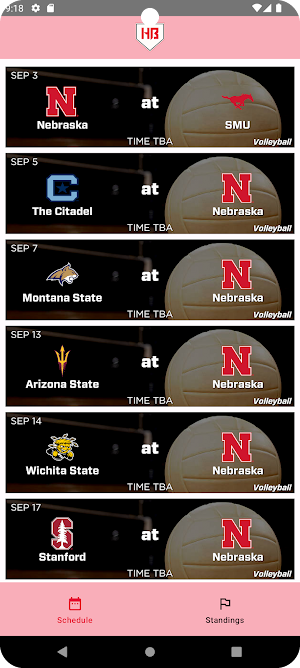 HuskerBase Screenshot 2