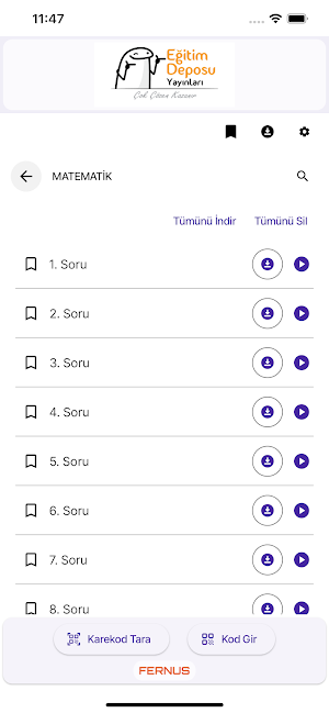 Eğitim Deposu Video Çözüm Screenshot 1