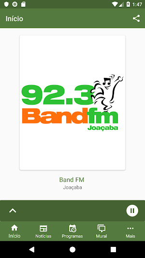Band FM - Joaçaba Screenshot 1